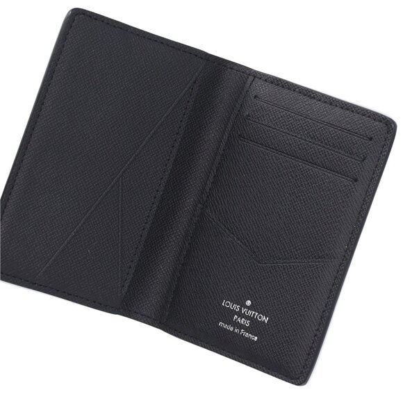 Louis Vuitton Pocket Organizer Damier Graphite Giant Card Case N40411 Blue - Picture 5 of 5